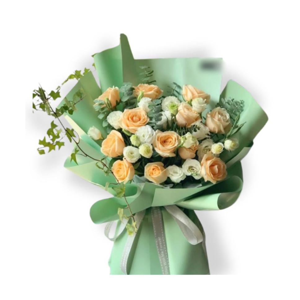 Gentle Comfort Sympathy Bouquet - Sandy's Flowers and Gifts