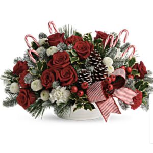 Christmas Design with Sugar Cane